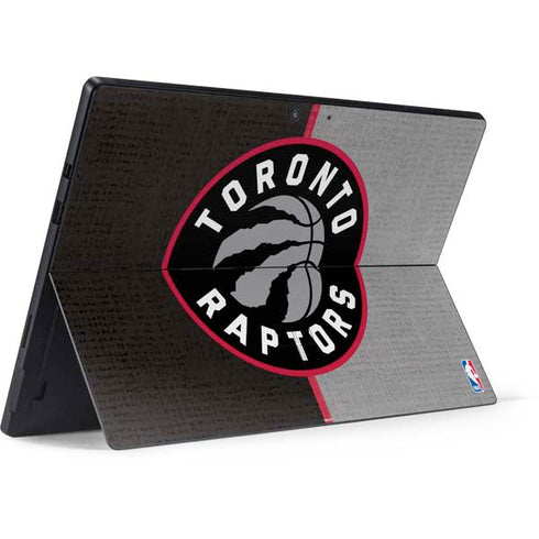 NBA Toronto Raptors Split Canvas Surface Pro 7 Skin