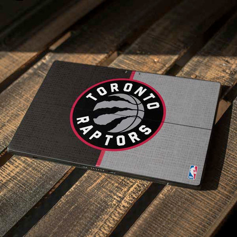 NBA Toronto Raptors Split Canvas Surface Pro 7 Skin