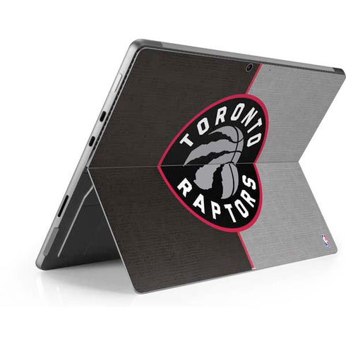 NBA Toronto Raptors Split Canvas Surface Pro 9 Skin