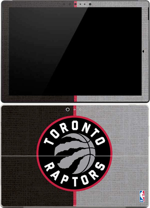 NBA Toronto Raptors Split Canvas Surface Pro (2017) Skin