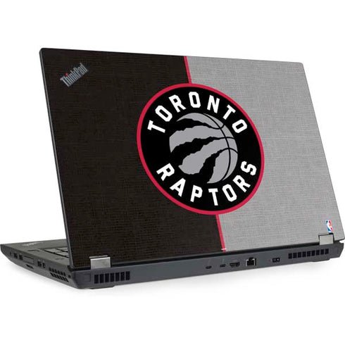 NBA Toronto Raptors Split Canvas Lenovo ThinkPad Skin
