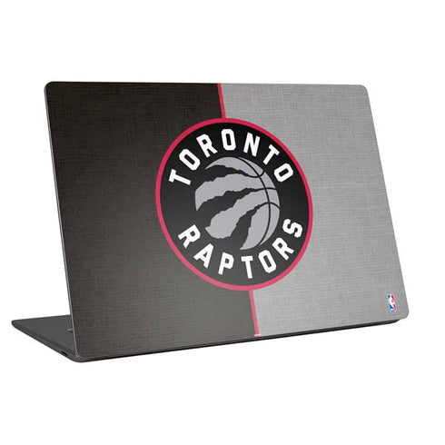 NBA Toronto Raptors Split Canvas Universal Laptop 13in (10.6 x 7.6in) Skin