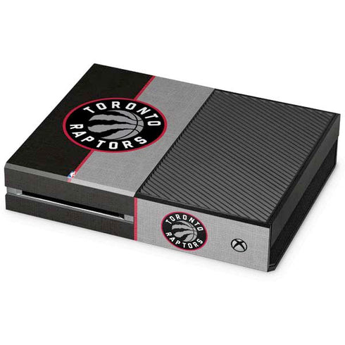 NBA Toronto Raptors Split Canvas Xbox One Console Skin
