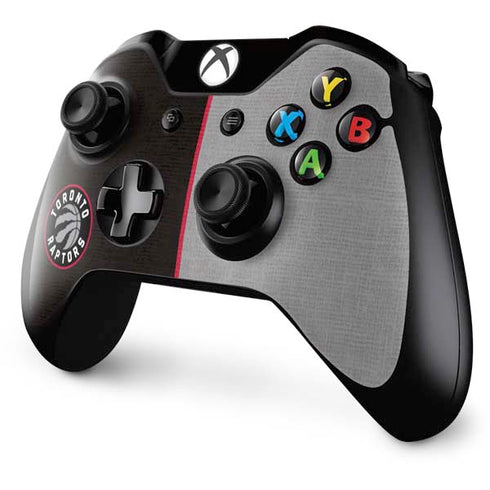 NBA Toronto Raptors Split Canvas Xbox One Controller Skin
