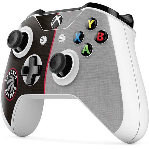 NBA Toronto Raptors Split Canvas Xbox One S All-Digital Edition Bundle Skin