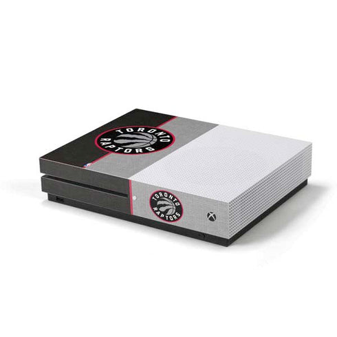 NBA Toronto Raptors Split Canvas Xbox One S Console Skin