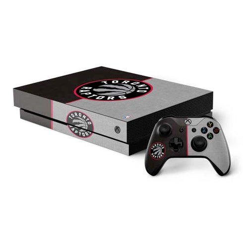NBA Toronto Raptors Split Canvas Xbox One X Bundle Skin