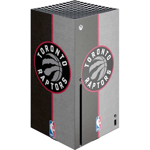 NBA Toronto Raptors Split Canvas Xbox Series X Console Skin