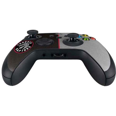 NBA Toronto Raptors Split Canvas Xbox Series X Controller Skin