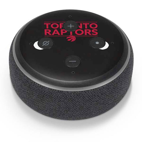 NBA Toronto Raptors Standard - Black Amazon Echo Dot Skin