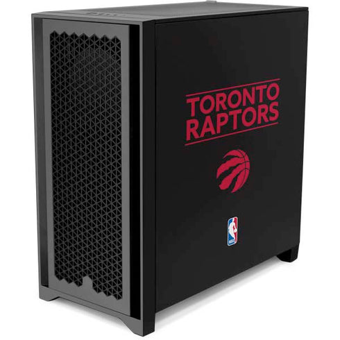 NBA Toronto Raptors Standard - Black Corsair 4000D Tempered Glass Mid-Tower ATX Case Skin