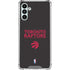 NBA Toronto Raptors Standard - Black Galaxy A13 5G Clear Case