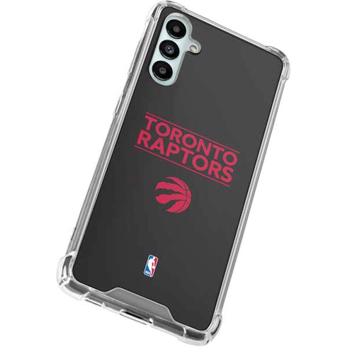 NBA Toronto Raptors Standard - Black Galaxy A15 5G Clear Case