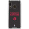 NBA Toronto Raptors Standard - Black Galaxy A30 Clear Case