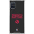 NBA Toronto Raptors Standard - Black Galaxy A51 5G Clear Case