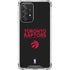 NBA Toronto Raptors Standard - Black Galaxy A52 5G Clear Case