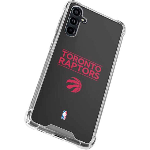 NBA Toronto Raptors Standard - Black Galaxy A54 5G Clear Case
