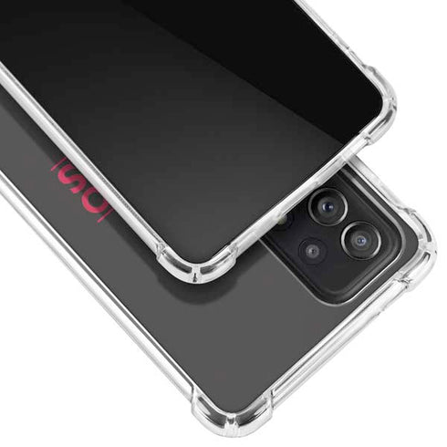 NBA Toronto Raptors Standard - Black Galaxy A72 5G Clear Case