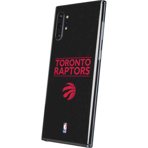 NBA Toronto Raptors Standard - Black Galaxy Note 10 Plus Skin