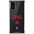 NBA Toronto Raptors Standard - Black Galaxy Note20 5G Clear Case