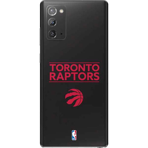 NBA Toronto Raptors Standard - Black Galaxy Note20 5G Skin