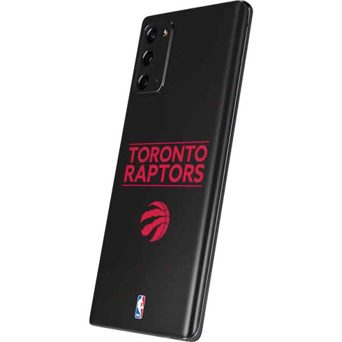 NBA Toronto Raptors Standard - Black Galaxy Note20 5G Skin