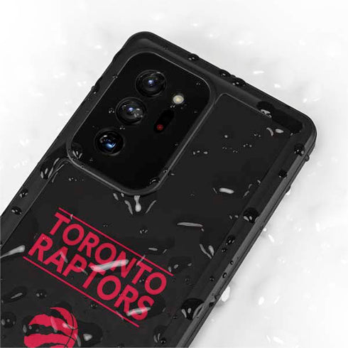 NBA Toronto Raptors Standard - Black Galaxy Note20 Ultra 5G Waterproof Case
