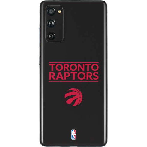 NBA Toronto Raptors Standard - Black Galaxy S20 Fan Edition Skin