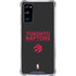 NBA Toronto Raptors Standard - Black Galaxy S20 FE Clear Case
