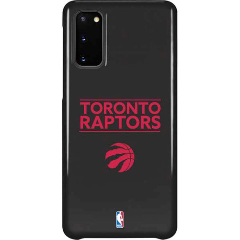 NBA Toronto Raptors Standard - Black Galaxy S20 Lite Case