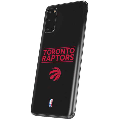 NBA Toronto Raptors Standard - Black Galaxy S20 Skin