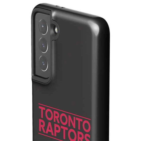 NBA Toronto Raptors Standard - Black Galaxy S21 5G Pro Case
