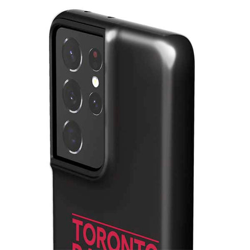 NBA Toronto Raptors Standard - Black Galaxy S21 Ultra 5G Pro Case