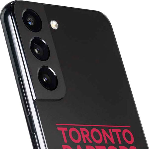 NBA Toronto Raptors Standard - Black Galaxy S22 Skin