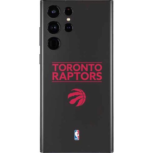 NBA Toronto Raptors Standard - Black Galaxy S22 Ultra Skin