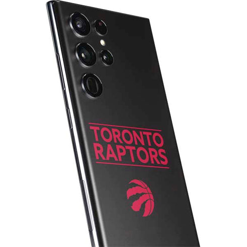 NBA Toronto Raptors Standard - Black Galaxy S22 Ultra Skin