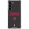NBA Toronto Raptors Standard - Black Galaxy S23 Clear Case