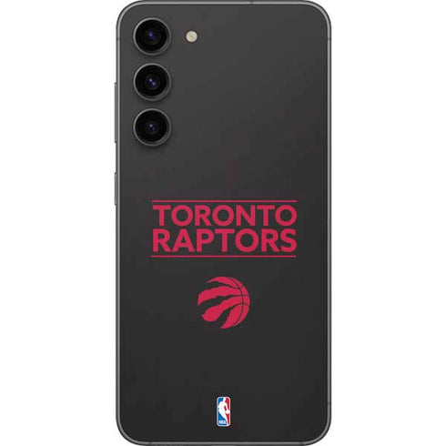 NBA Toronto Raptors Standard - Black Galaxy S23 Plus Skin