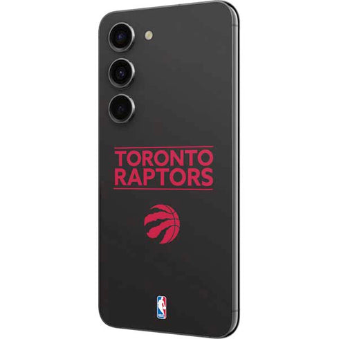 NBA Toronto Raptors Standard - Black Galaxy S23 Skin