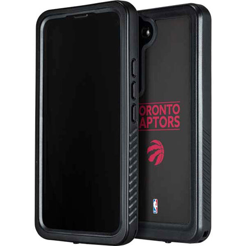 NBA Toronto Raptors Standard - Black Galaxy S23 Waterproof Case