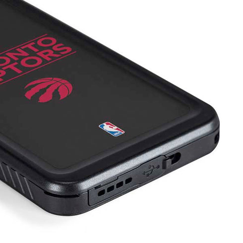 NBA Toronto Raptors Standard - Black Galaxy S23 Waterproof Case