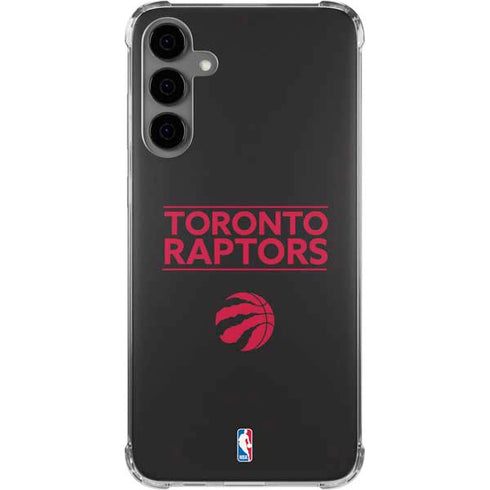 NBA Toronto Raptors Standard - Black Galaxy S24 Plus Clear Case