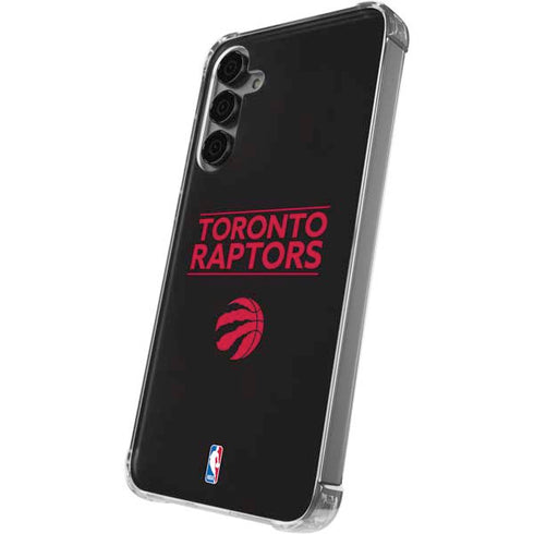 NBA Toronto Raptors Standard - Black Galaxy S24 Plus Clear Case