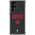 NBA Toronto Raptors Standard - Black Galaxy S24 Ultra Clear Case