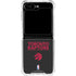 NBA Toronto Raptors Standard - Black Galaxy Z Flip5 5G Clear Case