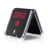 NBA Toronto Raptors Standard - Black Galaxy Z Flip5 5G Clear Case