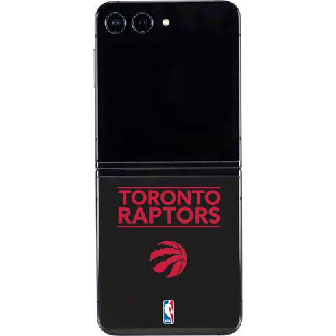 NBA Toronto Raptors Standard - Black Galaxy Z Flip5 5G Skin