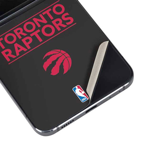 NBA Toronto Raptors Standard - Black Galaxy Z Flip5 5G Skin