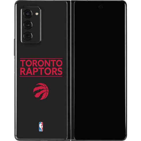 NBA Toronto Raptors Standard - Black Galaxy Z Fold2 5G Skin