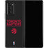 NBA Toronto Raptors Standard - Black Galaxy Z Fold2 5G Skin